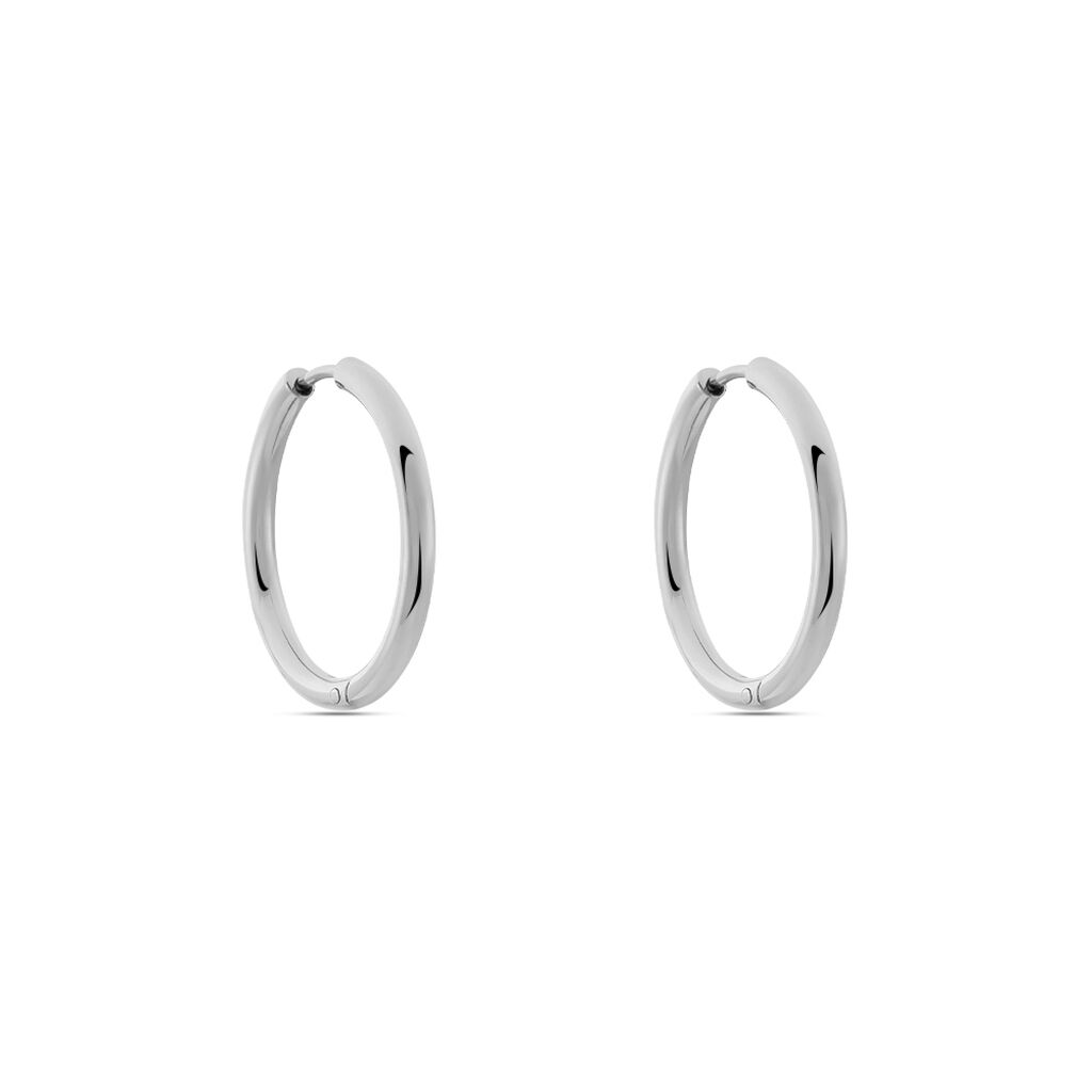 Damen Creolen Titan Scarlet - Creolen Damen | OROVIVO