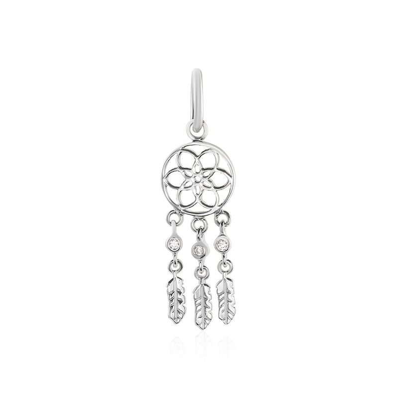 Damen Anhänger Silber 925 Zirkonia Traumfänger Amaris  - Schmuckanhänger Damen | OROVIVO
