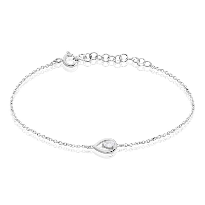 Bracciale Silver Elegance Argento Rodiato Cubic Zirconia - Spannringe Damen | OROVIVO