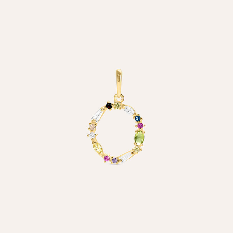 Pendente Claire Oro Giallo Cubic Zirconia - Spannringe Damen | OROVIVO