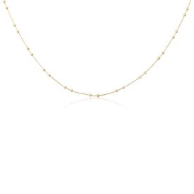Damen Collier Messing Gold 750 plattiert 5 Micron - Ketten ohne Anhänger Damen | OROVIVO
