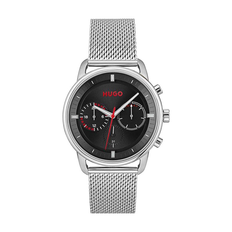 Montre Hugo Advise Noir - Spannringe Herren | OROVIVO
