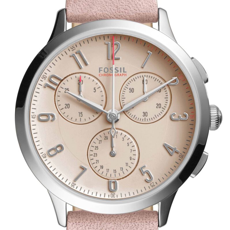Orologio Cronografo Donna Fossil Abilene quadrante beige CH3088-RE21 - Spannringe Damen | OROVIVO