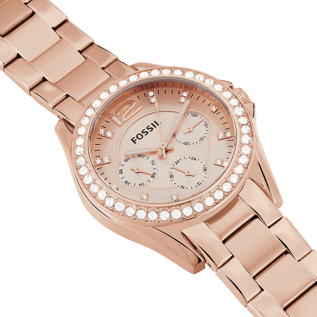 Fossil Damenuhr Riley Es2811 Quarz