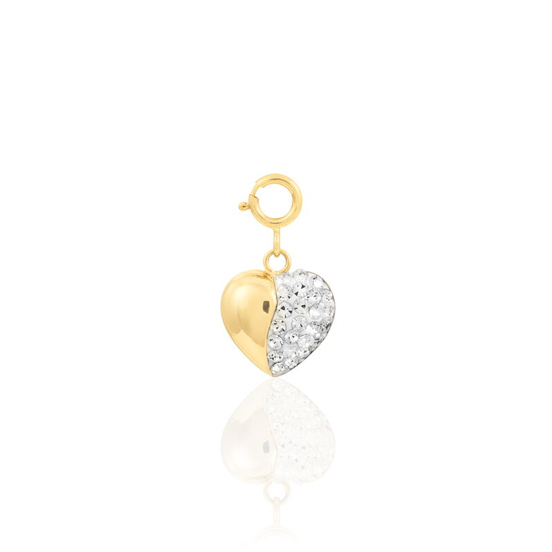 Pendentif Britanie Or Jaune Strass - Spannringe Damen | OROVIVO