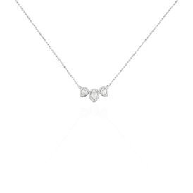 Damen Halskette Silber 925 Zirkonia Elena - Ketten mit Anhänger Damen | OROVIVO