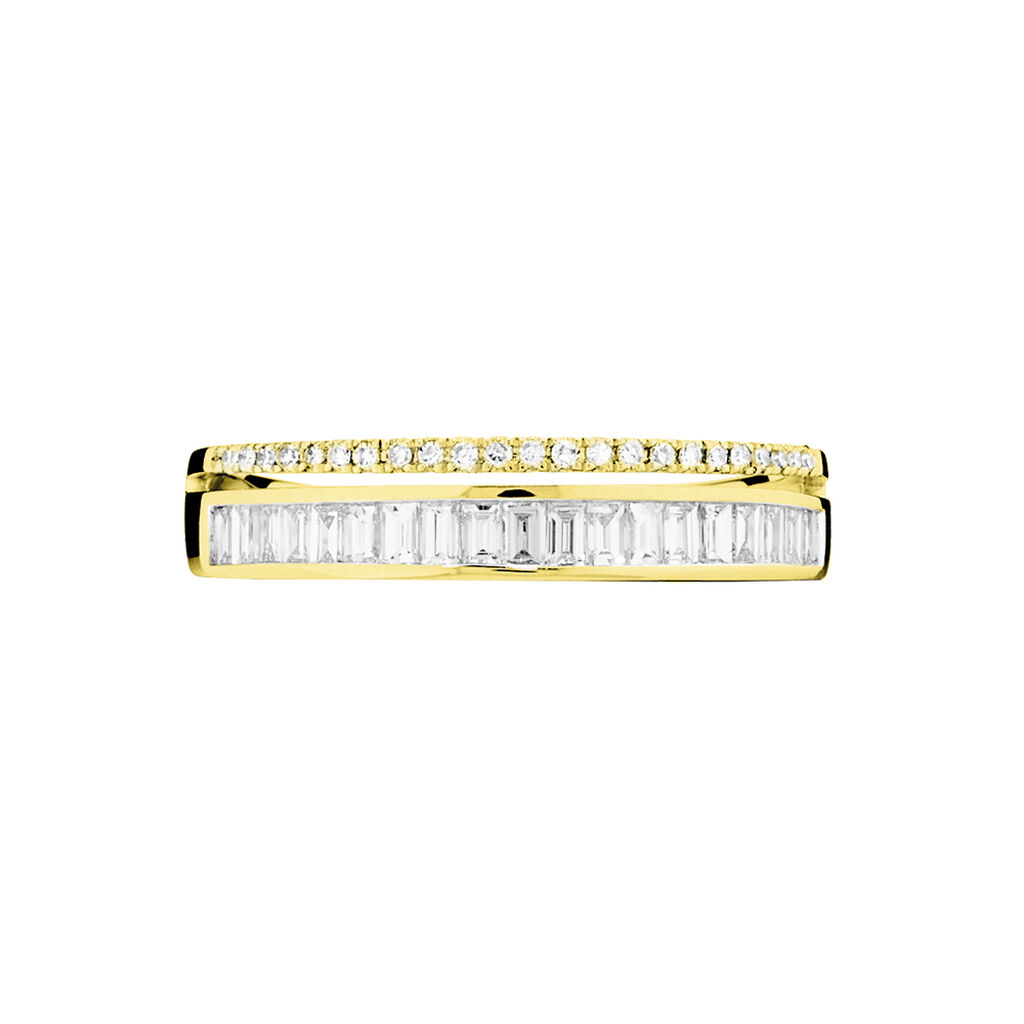 Bague Constance Or Jaune Diamant - Spannringe Damen | OROVIVO