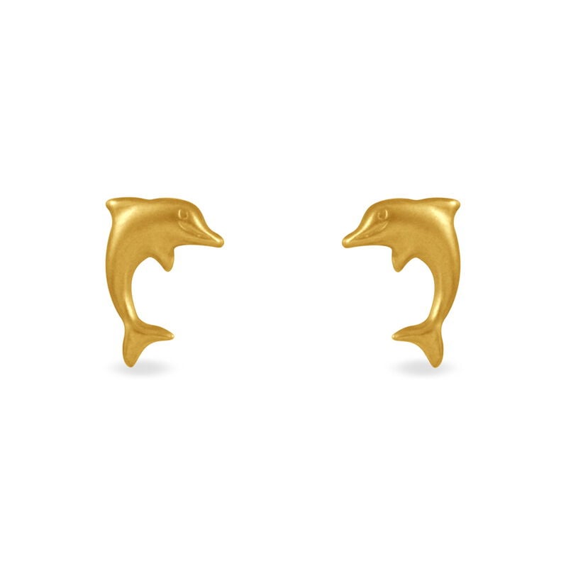 Boucles D'oreilles Puces Naurineae Or Jaune - Spannringe Damen | OROVIVO
