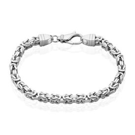 Herren Armkette Silber Silber 925 Königskette 4,70mm 21cm - Armketten Herren | OROVIVO