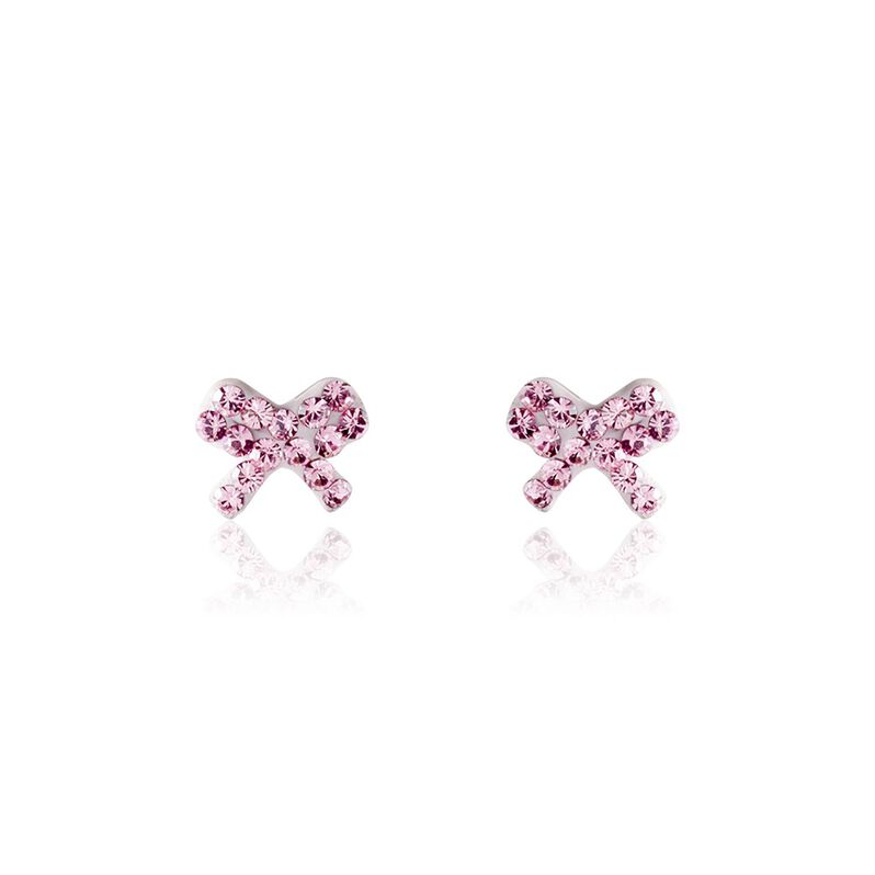 Boucles D'oreilles Puces Azadeh Or Rose Pierre De Synthese - Spannringe Damen | OROVIVO