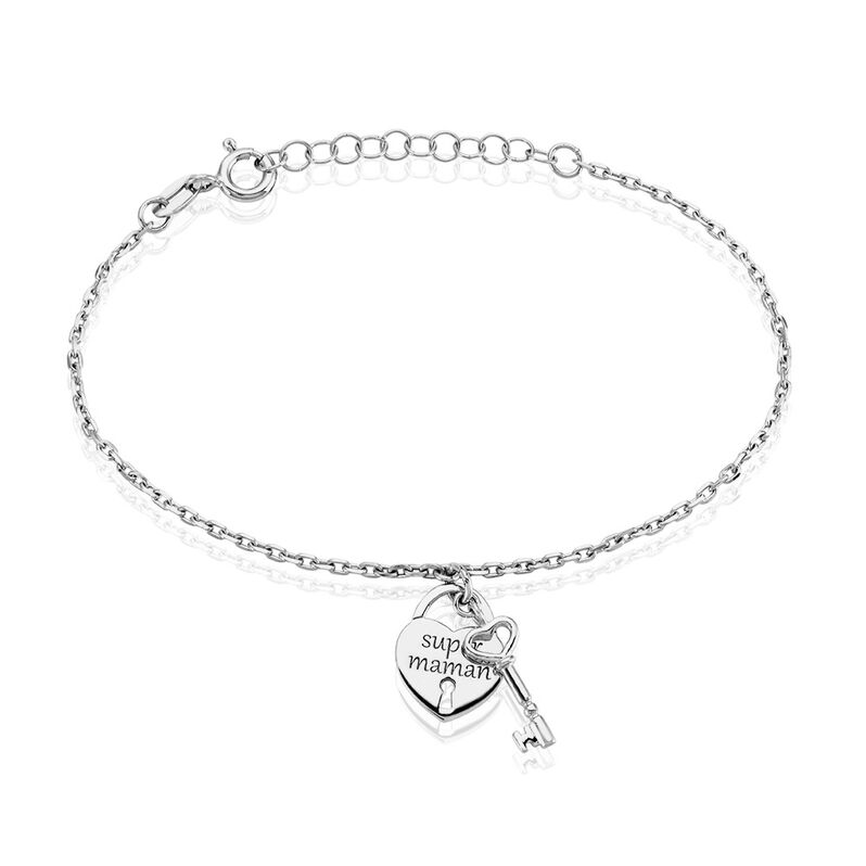 Bracelet Harta Argent Weiss - Spannringe Damen | OROVIVO