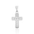 BARBARA KREUZ 7 Unisex Anh&auml;nger Silber 925 Religi&ouml;ses Kreuz