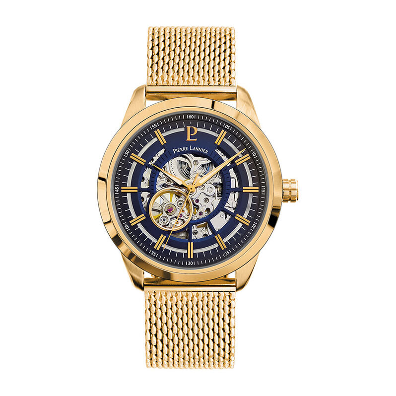 Montre Pierre Lannier Automatic Bleu - Spannringe Herren | OROVIVO