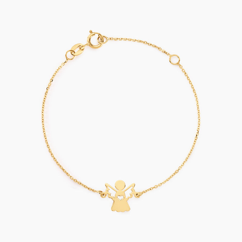 Bracelet Or Jaune Castille - Spannringe Kinder | OROVIVO