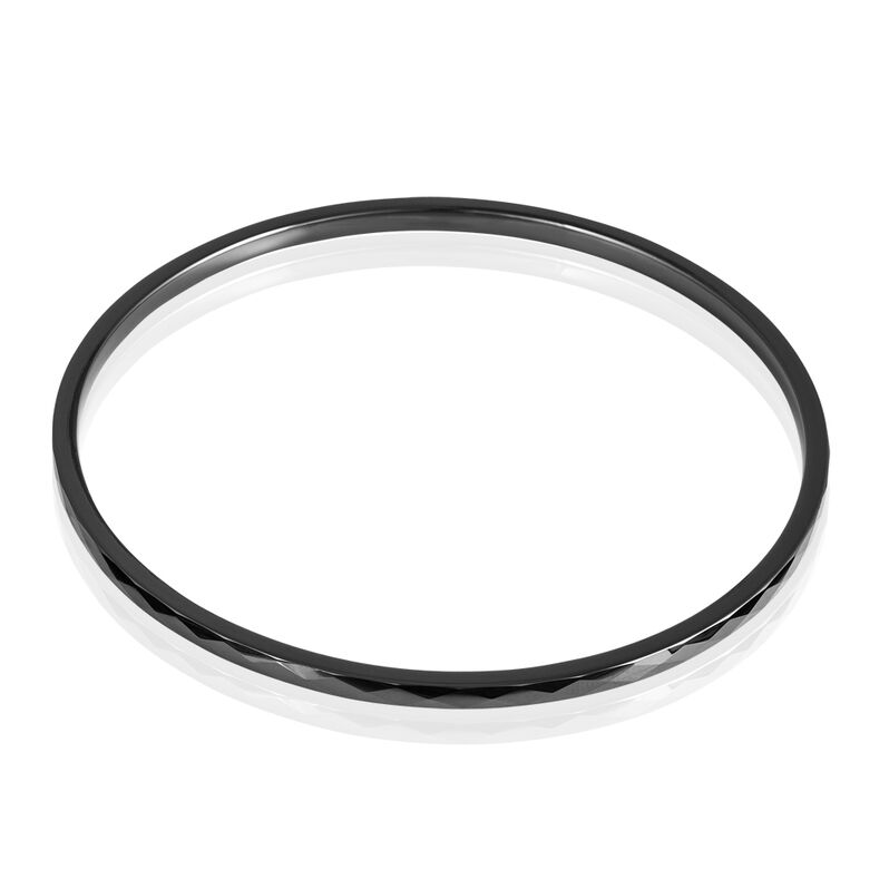 Bracelet Rabhia Ceramique Noir Céramique - Spannringe Damen | OROVIVO