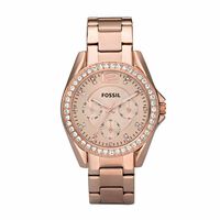 Fossil Damenuhr Riley Es2811 Quarz