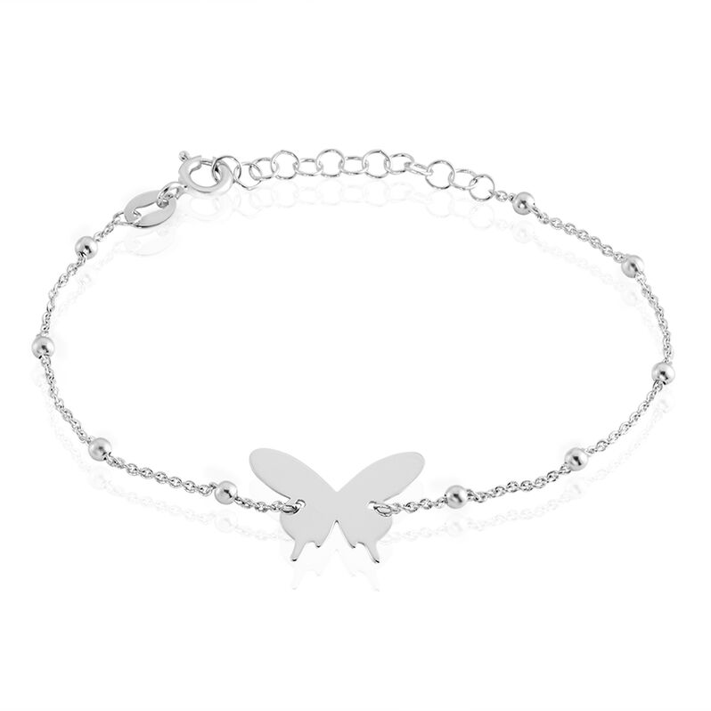 Bracelet Argent Rhodié Lauree - Spannringe Damen | OROVIVO