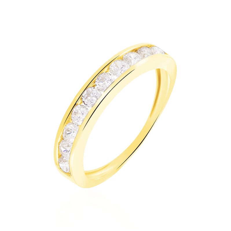 Alliance Davila Or Jaune Oxyde De Zirconium - Spannringe Damen | OROVIVO