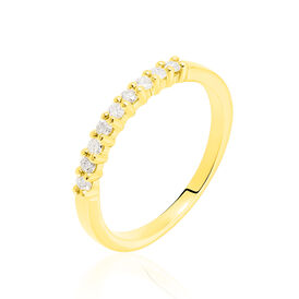Damenring Gold 585 Diamanten 0,19ct - Eheringe Damen | OROVIVO
