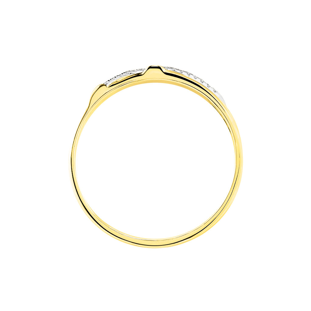 Bague Kelly-ann Or Jaune Diamant - Spannringe Damen | OROVIVO