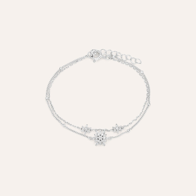 Bracciale Silver Elegance Argento Rodiato Cubic Zirconia - Spannringe Damen | OROVIVO