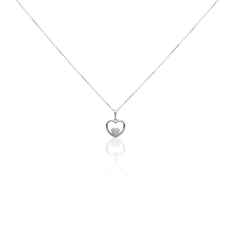Collier Or Weiss Siloina Diamants - Spannringe Damen | OROVIVO