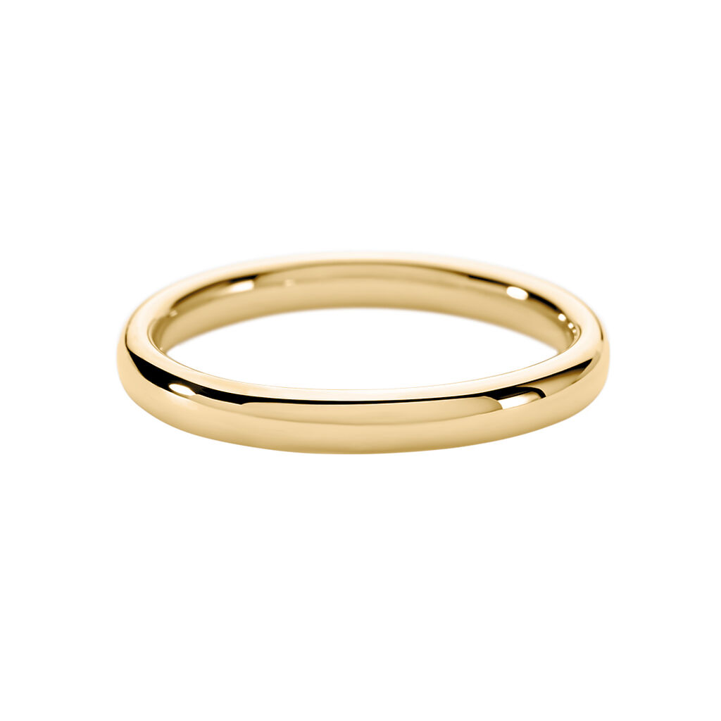 Unisex Ring Gold 585 Simplo - Ringe Unisex | OROVIVO