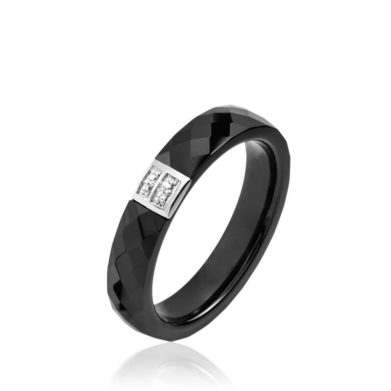 Bague Céramique Et Oxyde - Spannringe Damen | OROVIVO