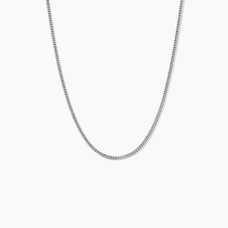 Collier Maille Argent Rhodié Casper - Spannringe Herren | OROVIVO