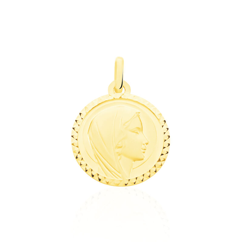 Medaille Or Jaune Mari Medaille Ronde - Spannringe Familie | OROVIVO