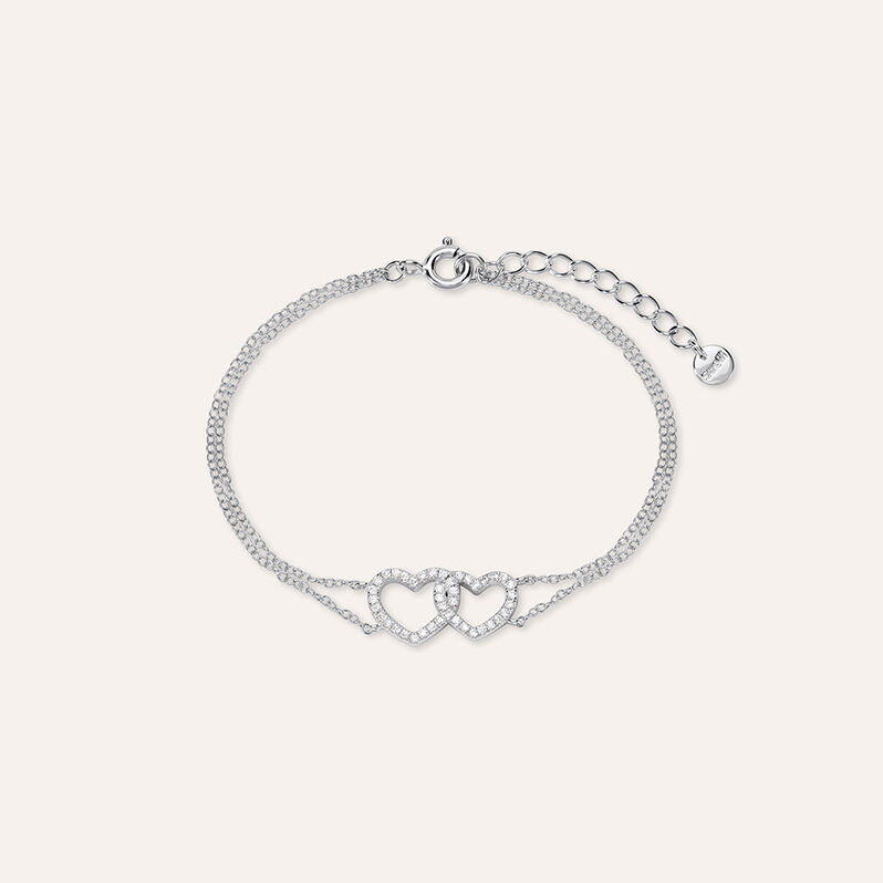 Bracciale Silver Moments Argento Rodiato Cubic Zirconia - Spannringe Damen | OROVIVO