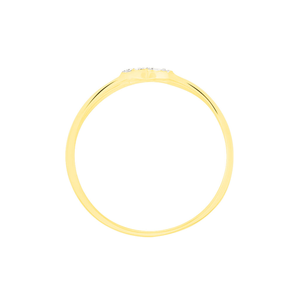 Bague Or Jaune Odilia - Spannringe Damen | OROVIVO
