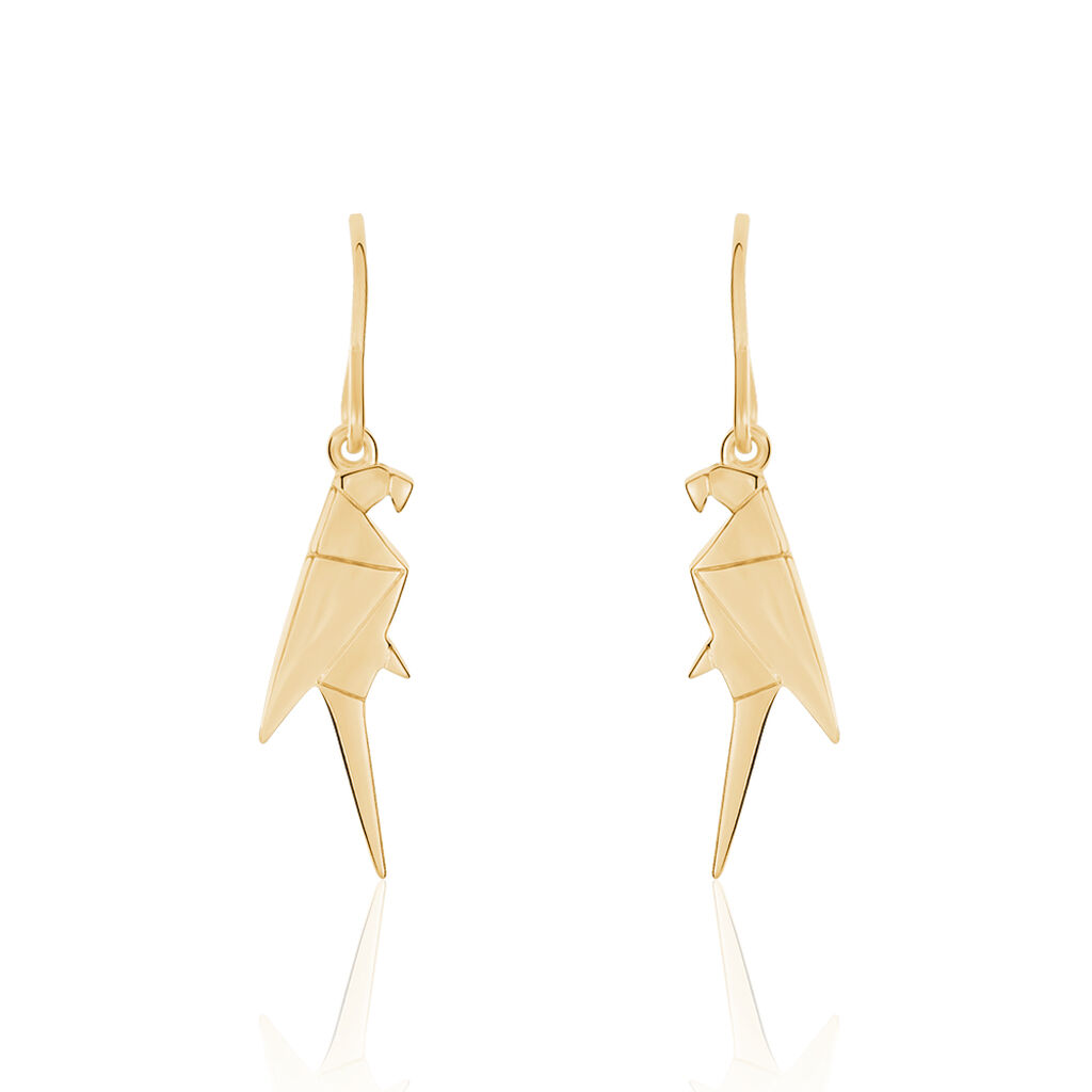 Boucles D'oreilles Periana Plaque Or - Spannringe Damen | OROVIVO