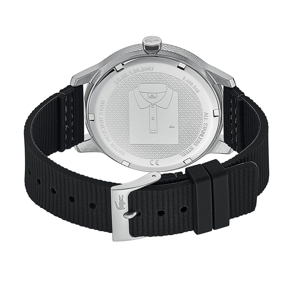 Montre Lacoste.12.12 Noir - Spannringe Herren | OROVIVO