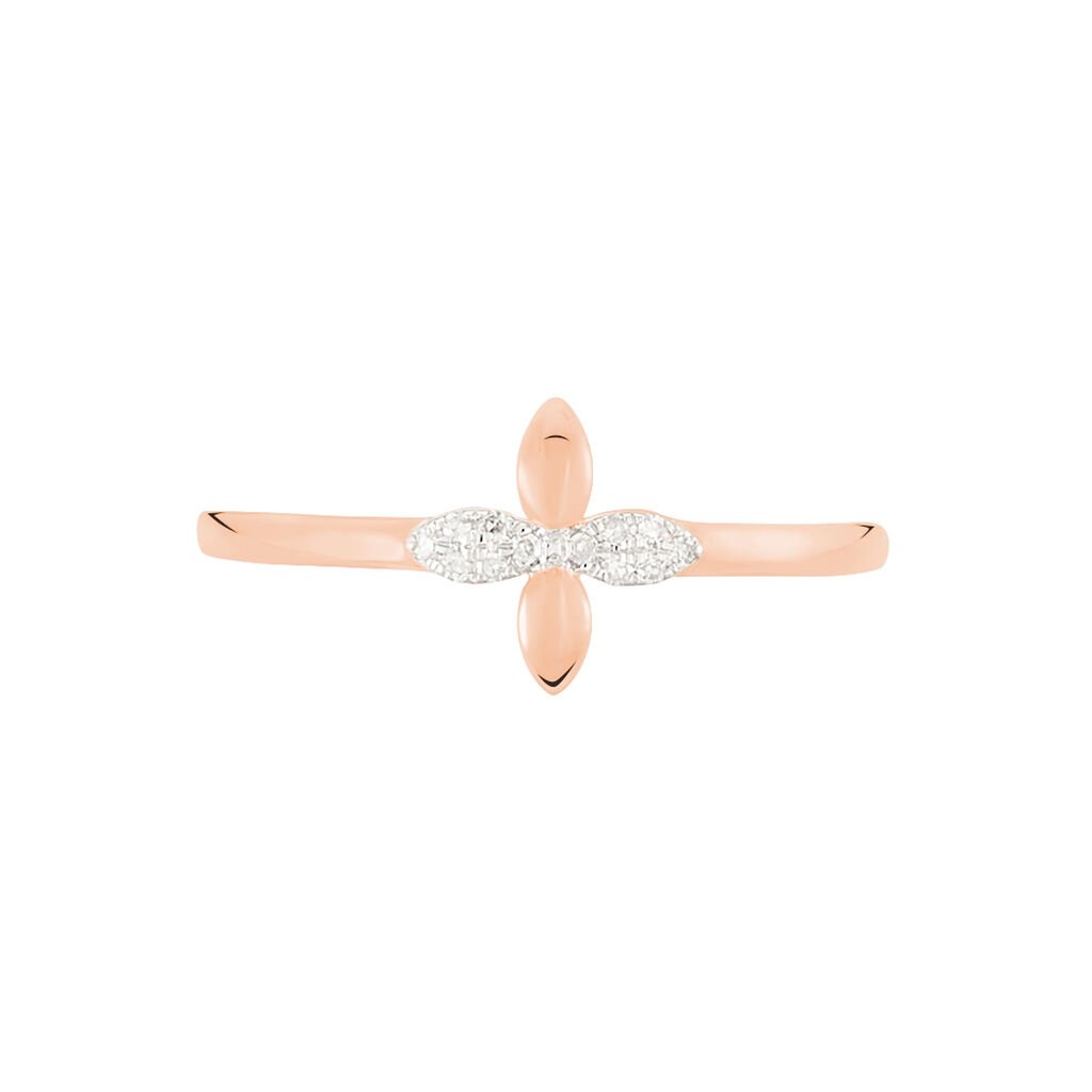 Bague Or Rose Ginila - Spannringe Damen | OROVIVO