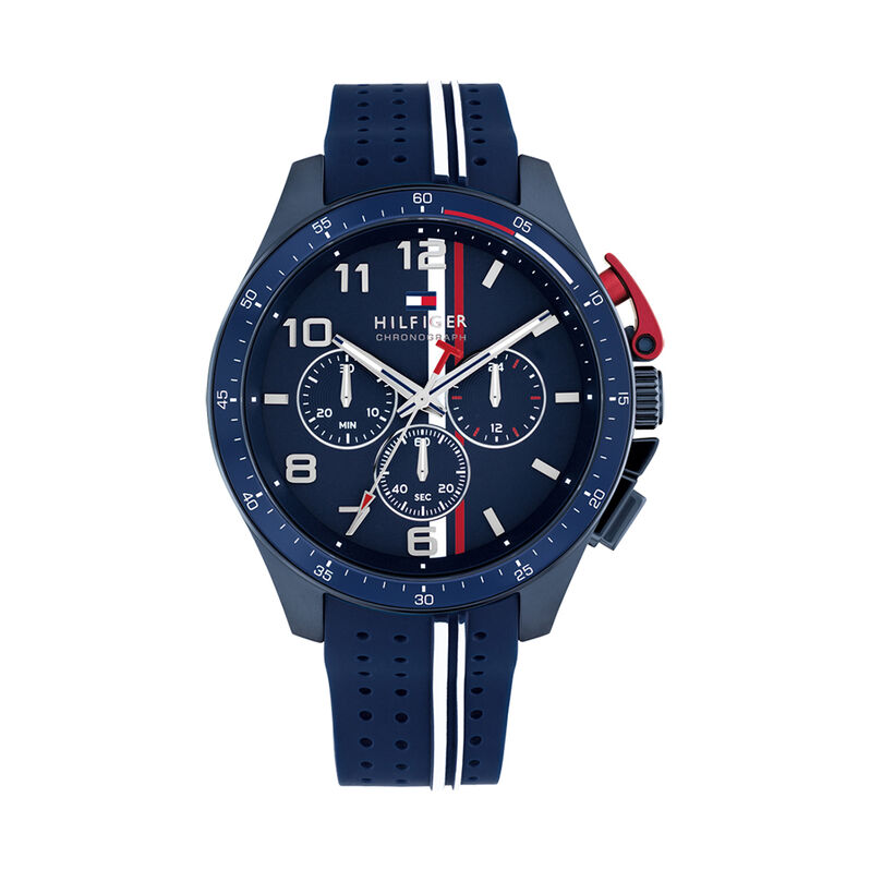 Montre Tommy Hilfiger Bank Bleu - Spannringe Herren | OROVIVO