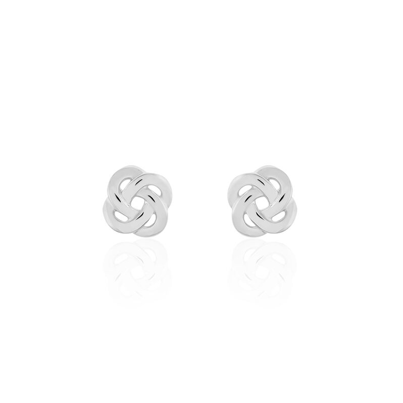Damen Ohrstecker Silber 925 Knoten - Ohrstecker Damen | OROVIVO