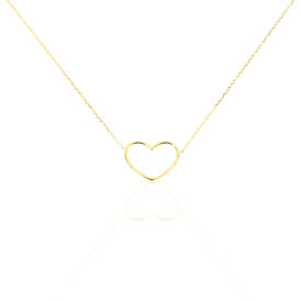 Damen Halskette Gold 375 Herz - Herzketten Damen | OROVIVO