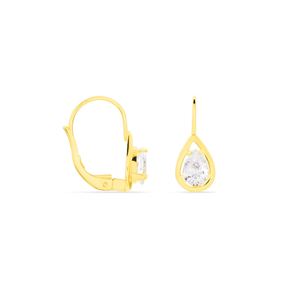 Damen Ohrhänger Gold 333 Zirkonia  - Ohrhänger Damen | OROVIVO