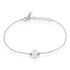NAOMIE Damen Armband Silber 925 Talisman Kleeblatt