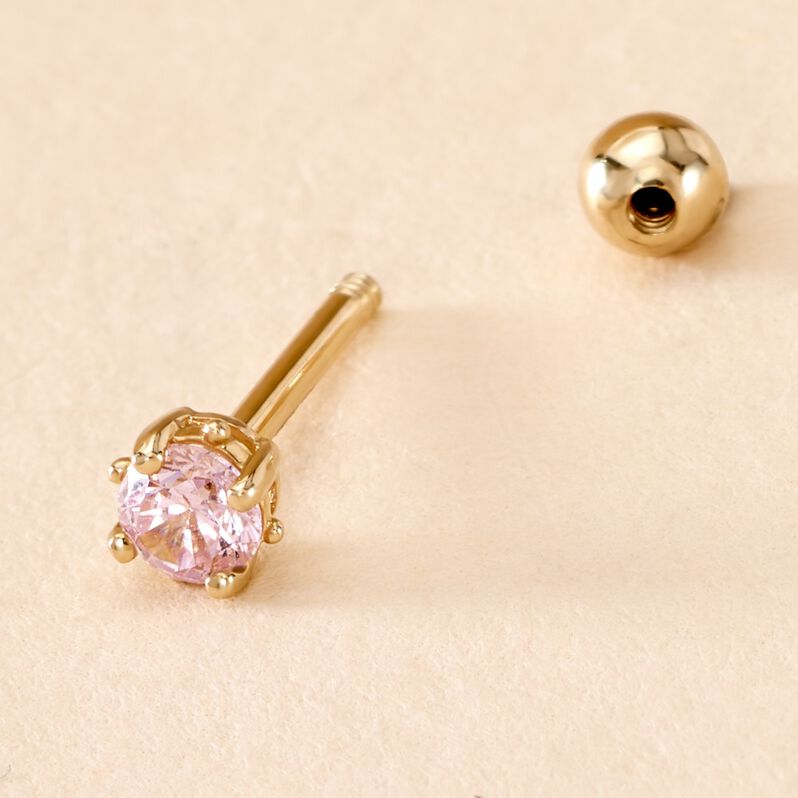 Piercing Joanina Or Jaune Oxyde De Zirconium - Spannringe Damen | OROVIVO