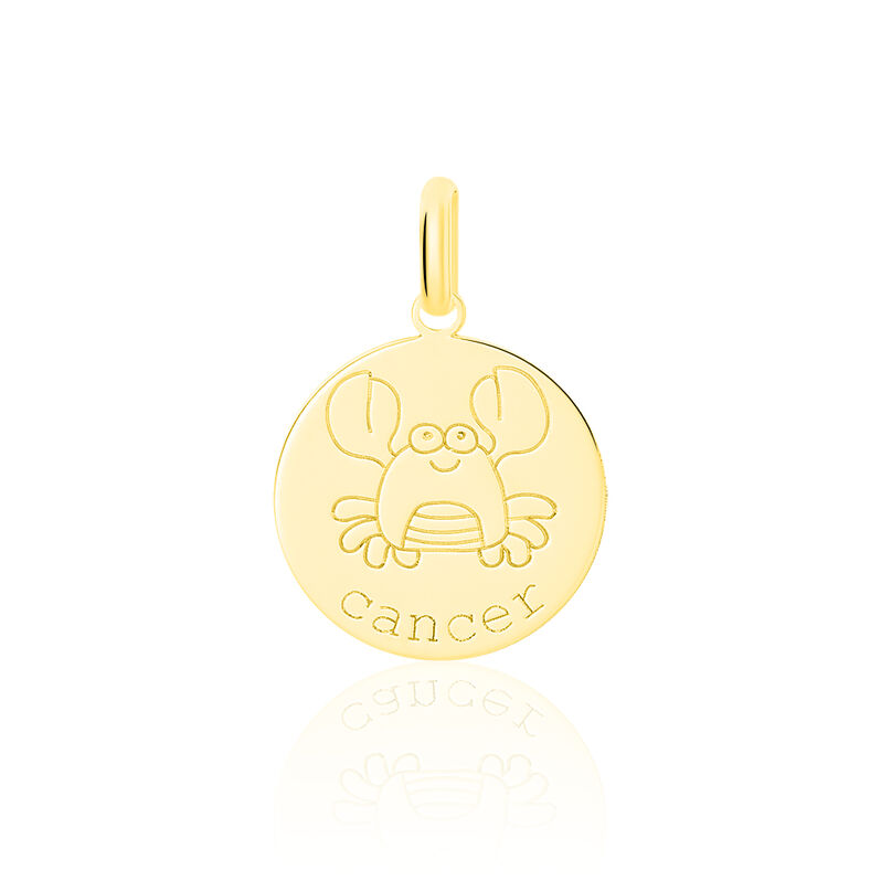 Pendentif Or Jaune Zodiaque Cancer - Spannringe Kinder | OROVIVO