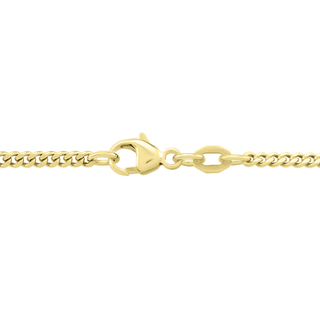 Damen Panzerkette Gold 375  - Halsketten Damen | OROVIVO