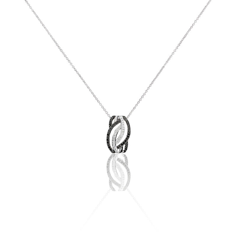 Collier Or Blanc Diamant - Spannringe Damen | OROVIVO
