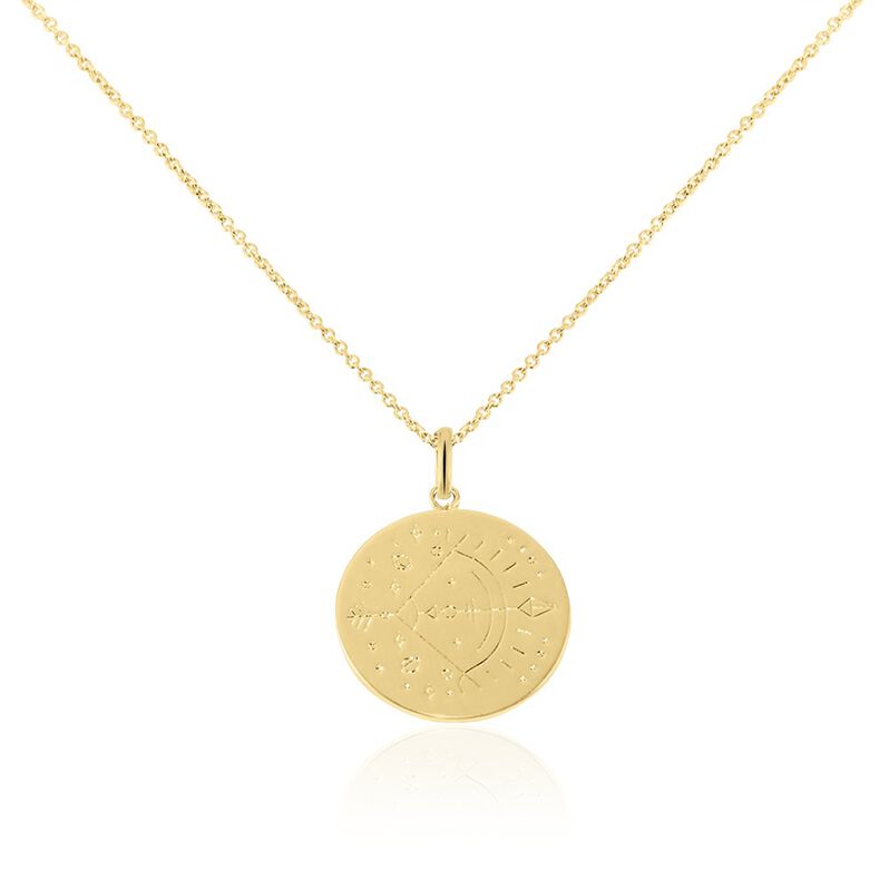 Collier Astro Plaque Or - Spannringe Damen | OROVIVO