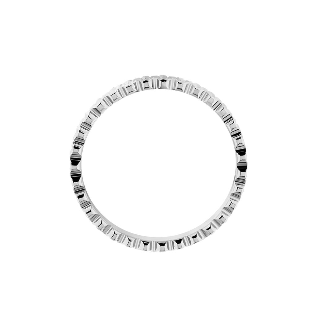 Alliance Effet Dentelle Or Blanc - Spannringe Unisex | OROVIVO