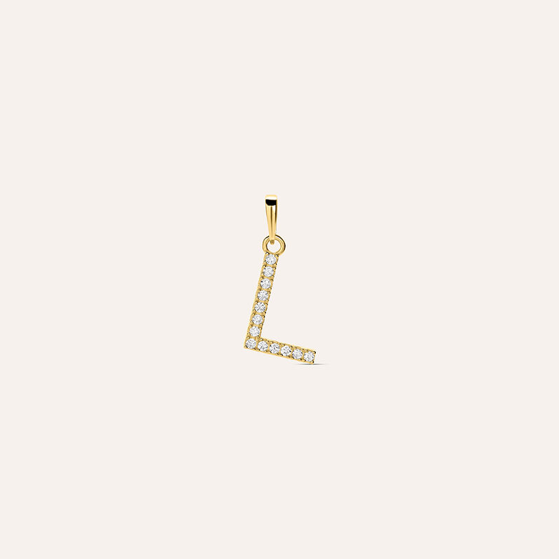 Pendente Poème Oro Giallo Cubic Zirconia - Spannringe Damen | OROVIVO