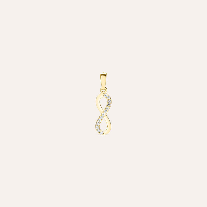 Pendente Poème Oro Giallo Cubic Zirconia - Spannringe Damen | OROVIVO