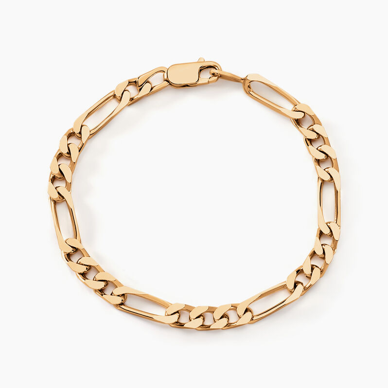 Bracelet Bixente Plaqué Or Doré - Spannringe Herren | OROVIVO