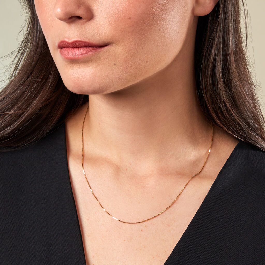 Unisex Kette Gold 585 4,5cm -  Unisex | OROVIVO